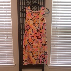 Paisley summer fun flattering dress size 8
